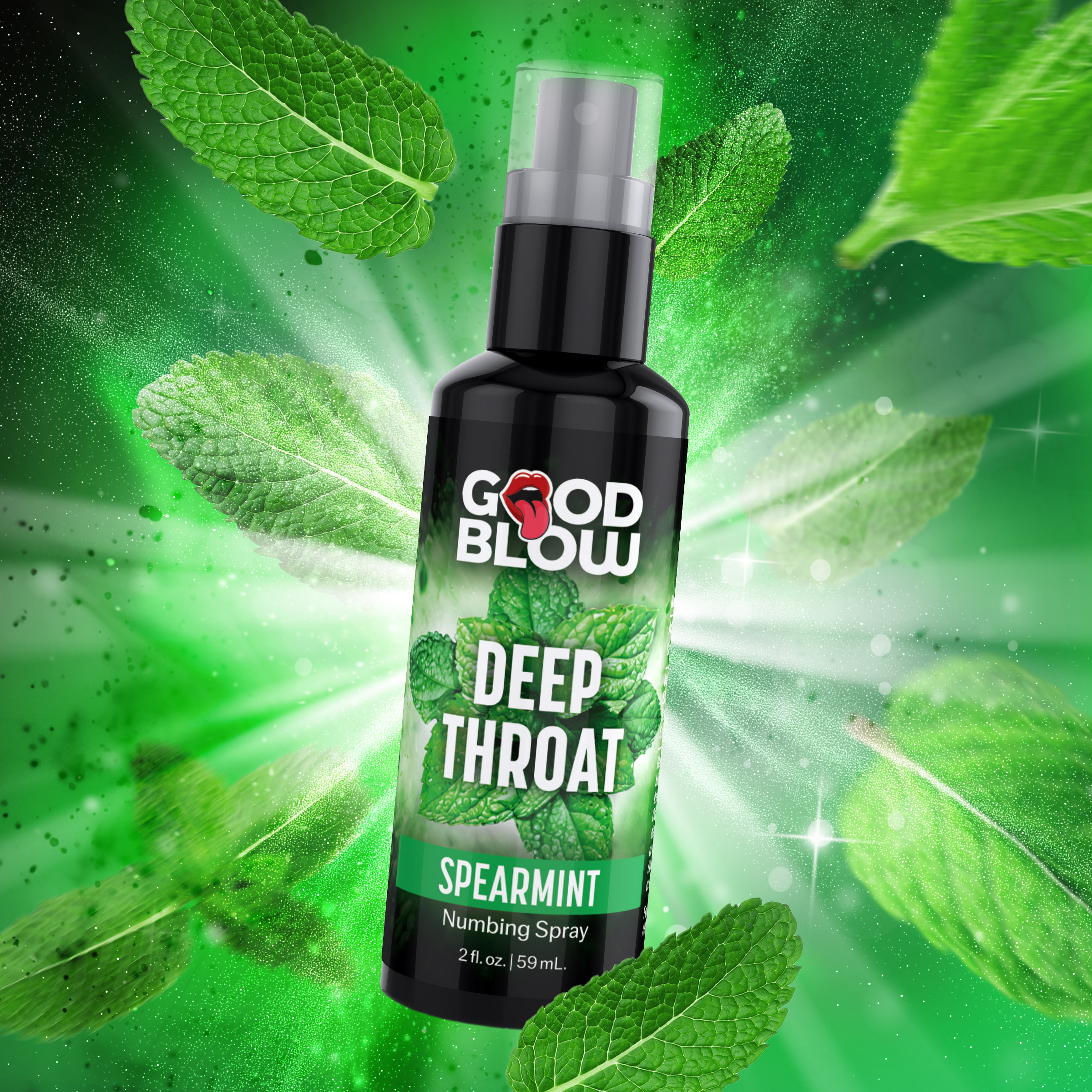 thumbnail image 2 of GoodHead Deep Throat Spray – Numbing Desensitizer, Flavored – Doc Johnson 2oz 2 of 3